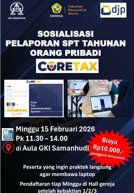 sosialisasi pelaporan spt gki samanhudi 15 februari 2026