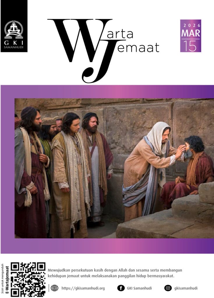 Warta Jemaat GKI Samanhudi Minggu 15 Maret 2026