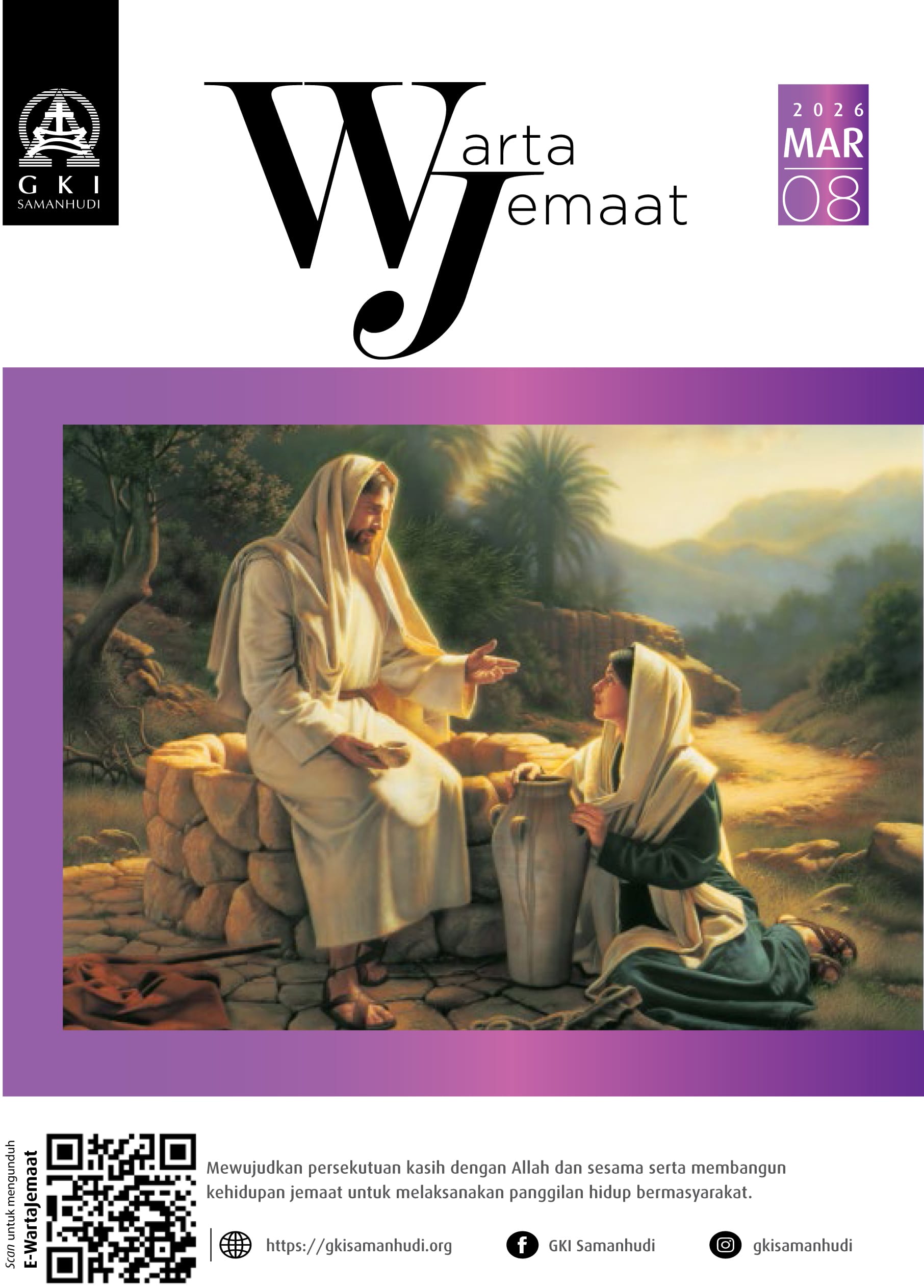 Warta Jemaat Minggu, 8 Maret 2026