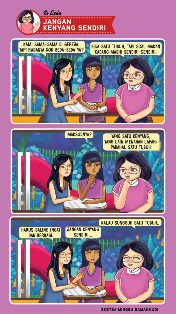 Si Endu Jangan Kenyang Sendiri