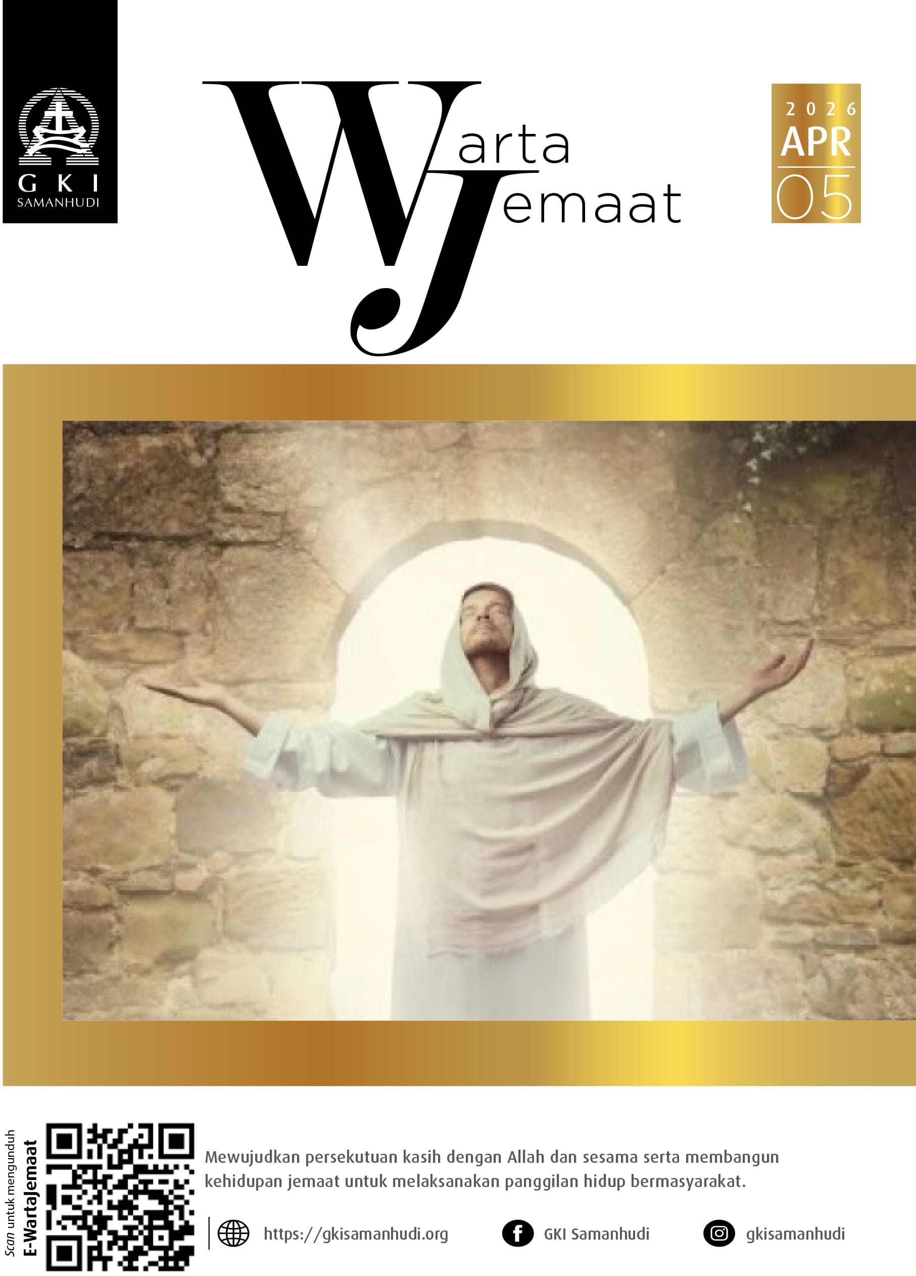 Warta Jemaat Minggu, 5 April 2026