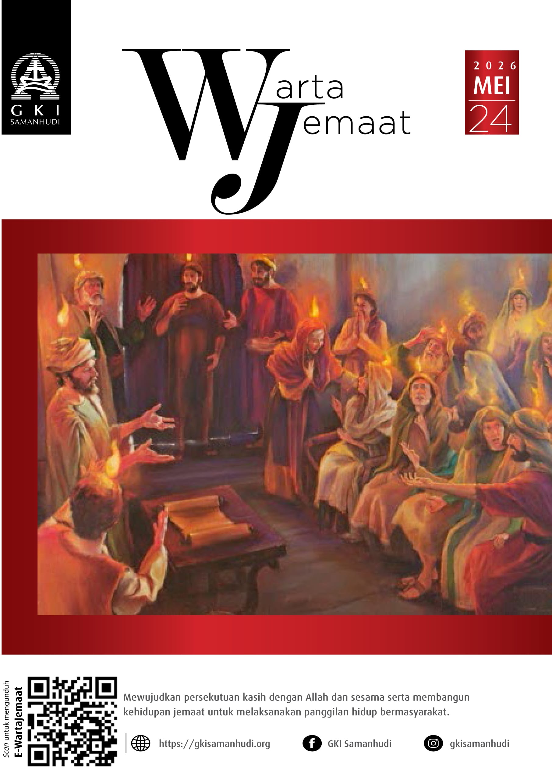 Warta Jemaat Minggu, 24 Mei 2026