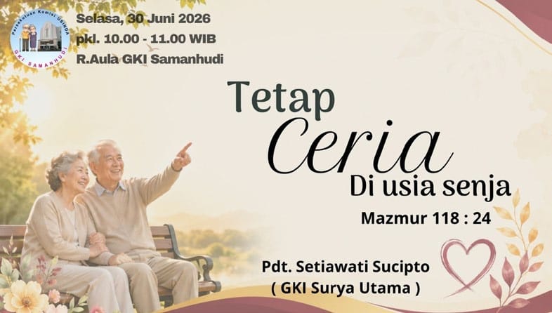Persekutuan Usinda GKI Samanhudi 30 Juni 2026