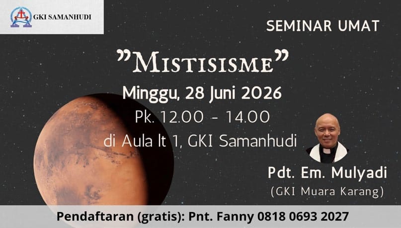 Seminar Umat GKI Samanhudi 28 Juni 2026