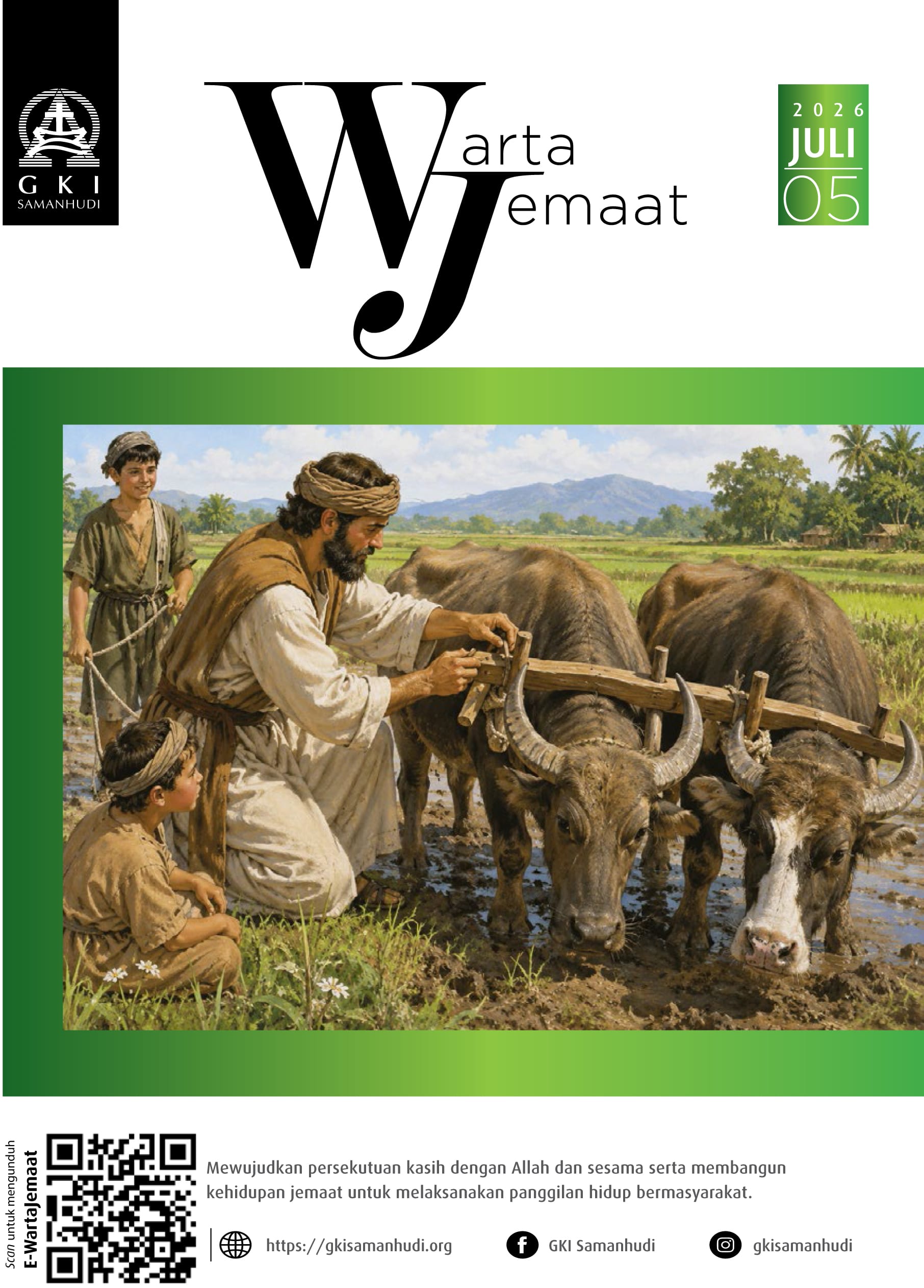 Warta Jemaat Minggu, 5 Juli 2026