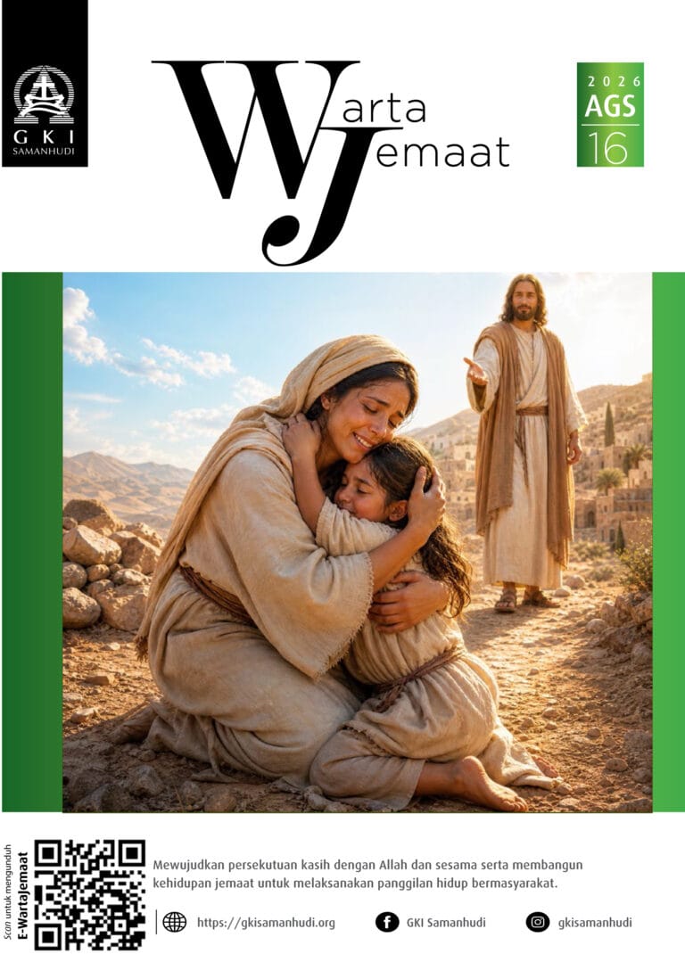 Cover Warta Jemaat GKI Samanhudi 16 Agustus 2026
