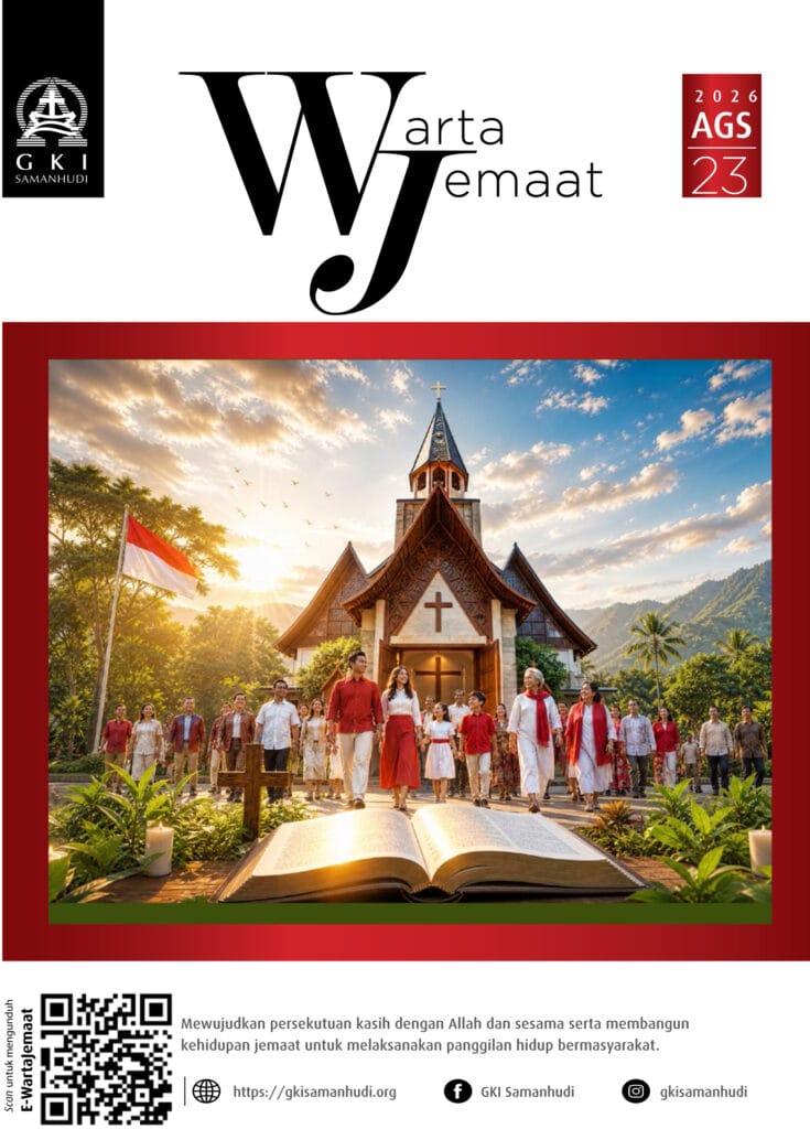 Cover Warta Jemaat GKI Samanhudi 23 Agustus 2026