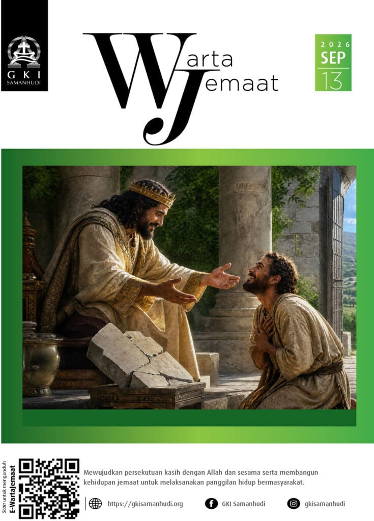 Cover Warta Jemaat GKI Samanhudi 13 September 2026