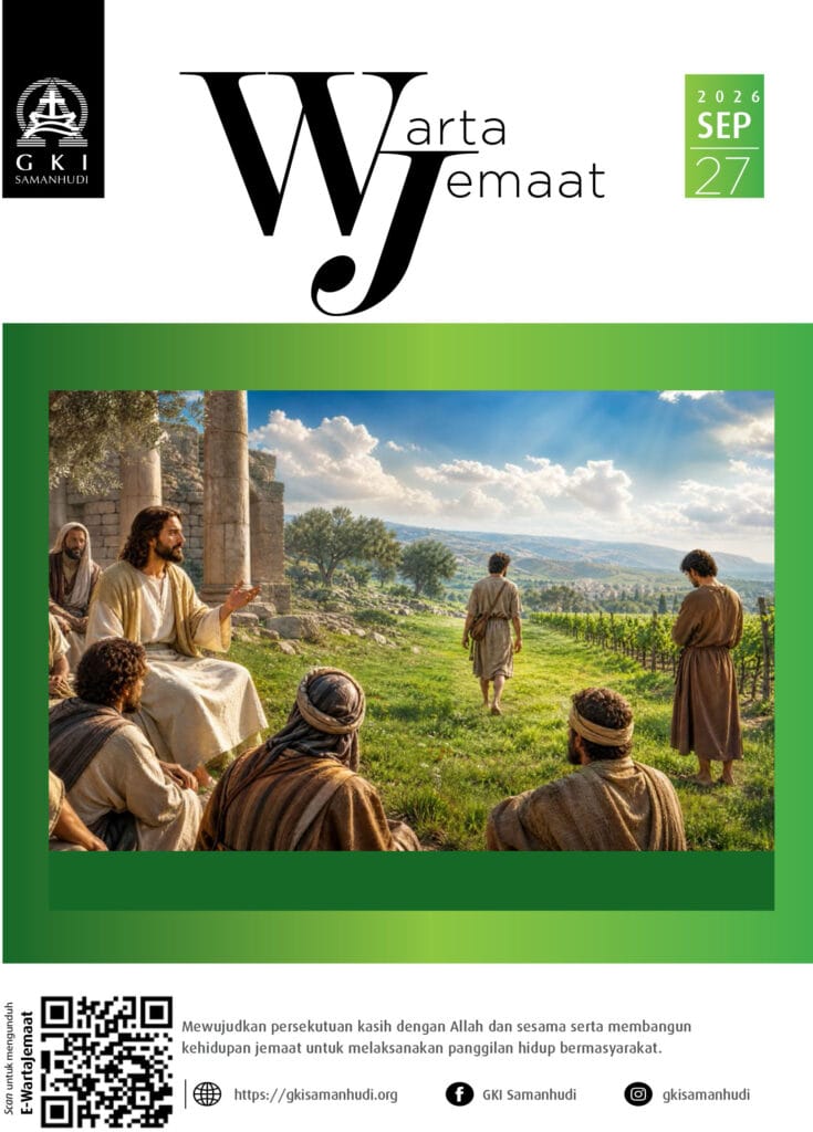 Cover Warta Jemaat GKI Samanhudi 27 September 2026