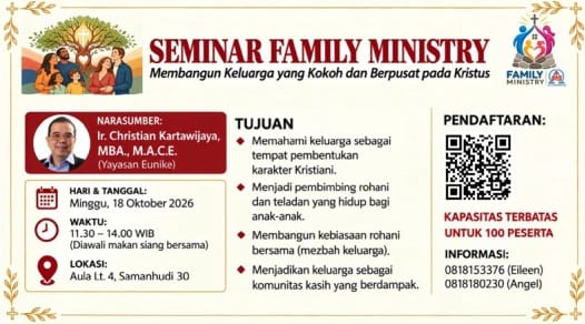 Seminar Bulan Keluarga 18 Oktober 2026